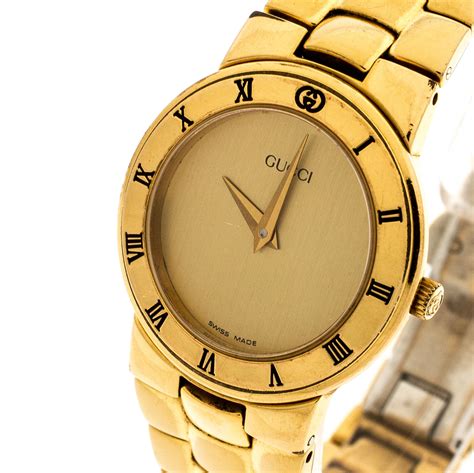 real gold gucci watch|authentic Gucci watch for sale.